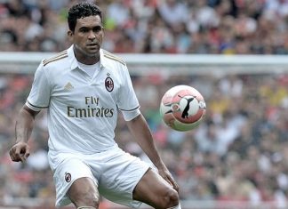 Serginho during Arsenal Legends-AC Milan Glorie on the 3rd of September 2016 at the Emirates Stadium (@acmilan.com)