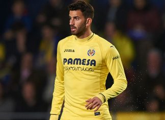 Mateo Musacchio during Villarreal-Real Madrid at Estadio de la Ceramica on February 26, 2017. (Photo by Fotopress/Getty Images)