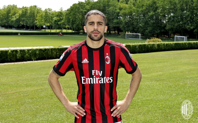 Ricardo Rodriguez at Milanello on the 8th of June 2017. (@acmilan.com)