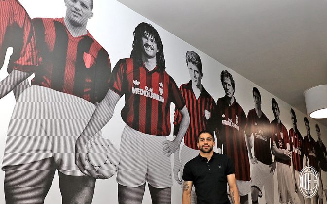 Ricardo Rodriguez at Casa Milan on the 8th of June 2017. (@acmilan.com)