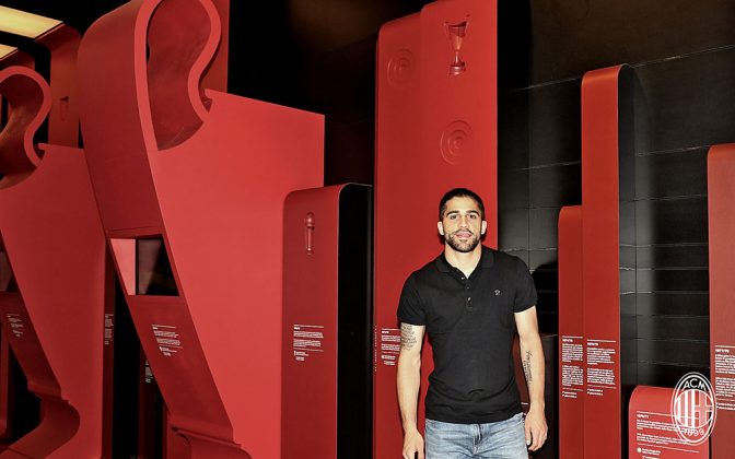 Ricardo Rodriguez at Casa Milan on the 8th of June 2017. (@acmilan.com)