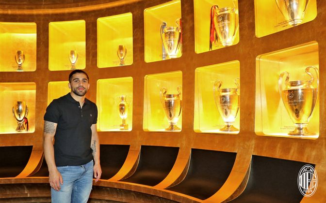 Ricardo Rodriguez at Casa Milan on the 8th of June 2017. (@acmilan.com)