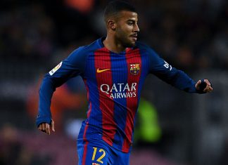 Rafinha during Barcelona-Hercules at Camp Nou on December 21, 2016. (Photo by David Ramos/Getty Images)
