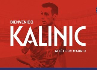 Nikola Kalinic at Atletico Madrid. (@atleticodemadrid.com)